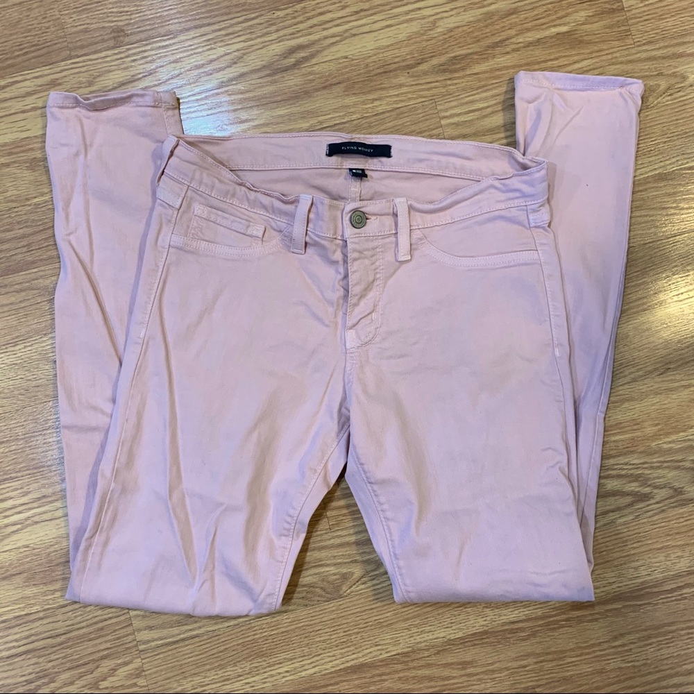 Flying Monkey blush jeggings size 28